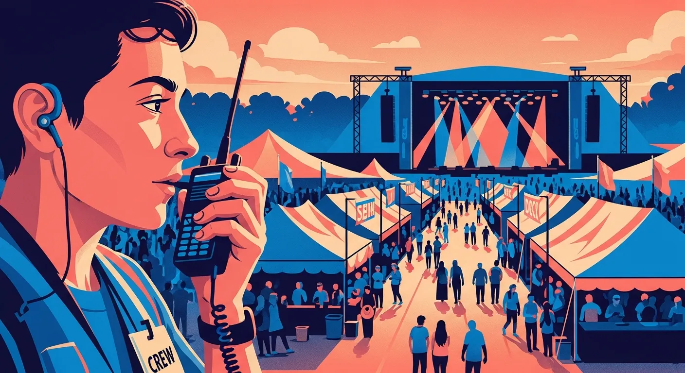 Festival Communication Systems: Keeping Your Team Connected On-Site
