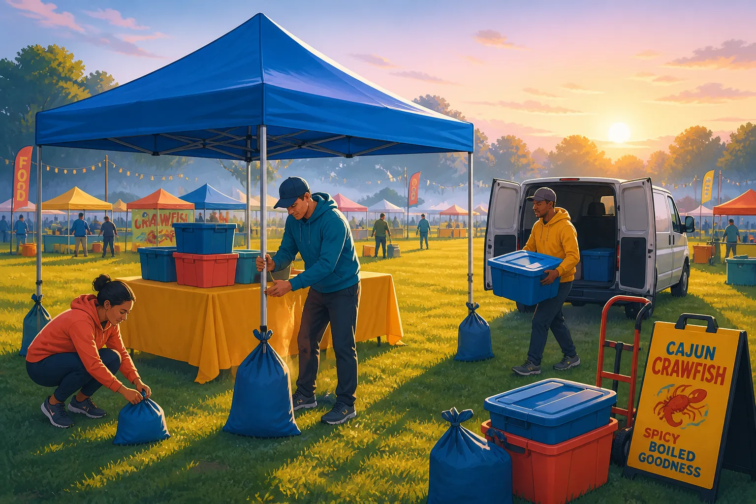Load-In, Setup, and Weather: A Vendor Field Guide for Outdoor Events
