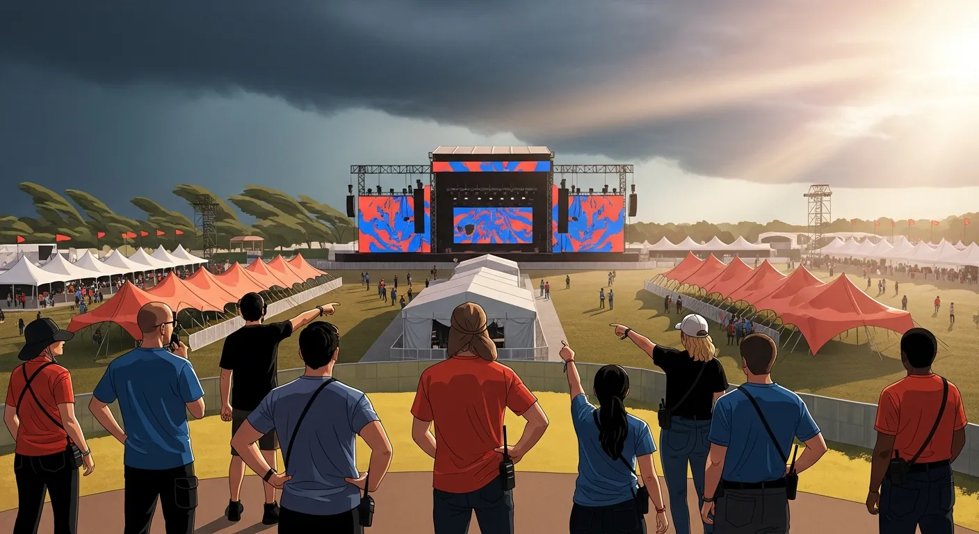 Festival Weather Contingency Planning: Build a Plan Before the Sky Turns