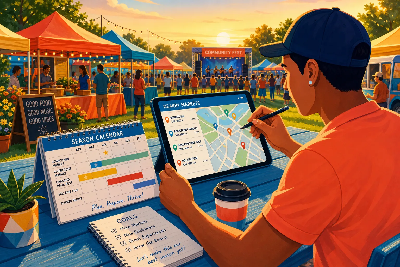 How to Choose Markets and Festivals That Fit Your Product