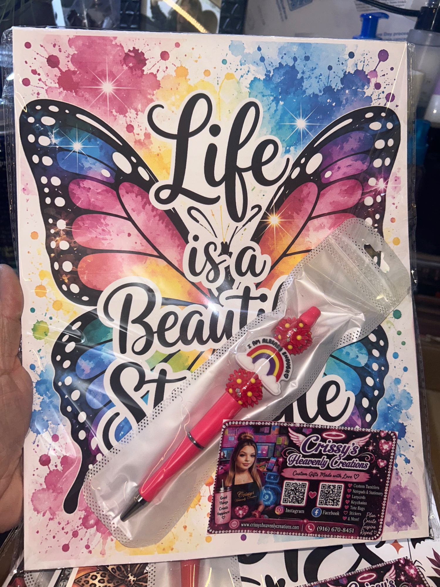 Handmade notepad